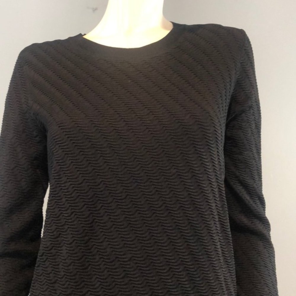 Theory Black Sweater Crew neck